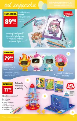 Biedronka - gazetka promocyjna Hity i inspiracje, od 14.03 od soboty 14.03 do środy 01.04 - strona 41