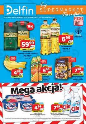 Delfin - gazetka promocyjna Gazetka od piątku 13.03 do niedzieli 22.03