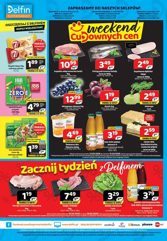 Delfin - gazetka promocyjna Gazetka od piątku 13.03 do niedzieli 22.03 - strona 8