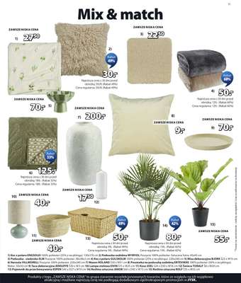 Jysk - gazetka promocyjna Świetna oferta dla domu. Rabat do 60% od środy 18.03 do niedzieli 05.04 - strona 11