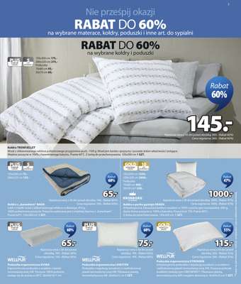 Jysk - gazetka promocyjna Świetna oferta dla domu. Rabat do 60% od środy 18.03 do niedzieli 05.04 - strona 3