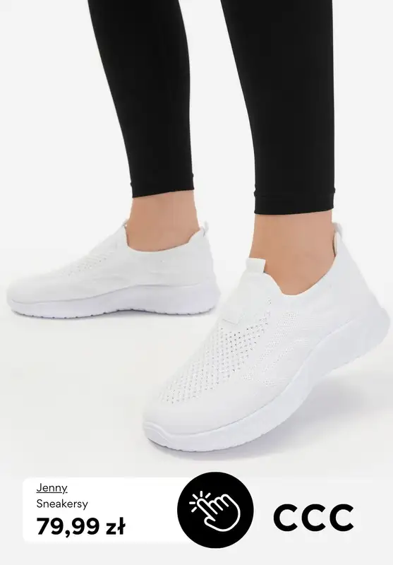 CCC - gazetka promocyjna BIAŁE SNEAKERSY dla niej od piątku 13.03  - strona 2
