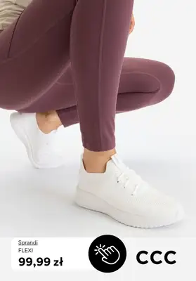 CCC - gazetka promocyjna BIAŁE SNEAKERSY dla niej od piątku 13.03  - strona 7