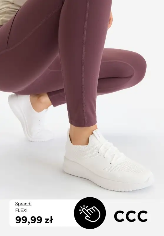 CCC - gazetka promocyjna BIAŁE SNEAKERSY dla niej od piątku 13.03  - strona 7