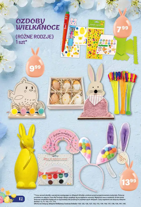 Arhelan - gazetka promocyjna Przygotuj się na Święta z Arhelanem! od piątku 13.03 do niedzieli 12.04 - strona 12