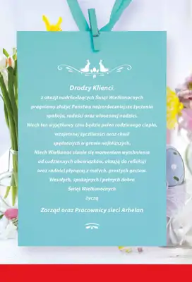 Arhelan - gazetka promocyjna Przygotuj się na Święta z Arhelanem! od piątku 13.03 do niedzieli 12.04 - strona 20