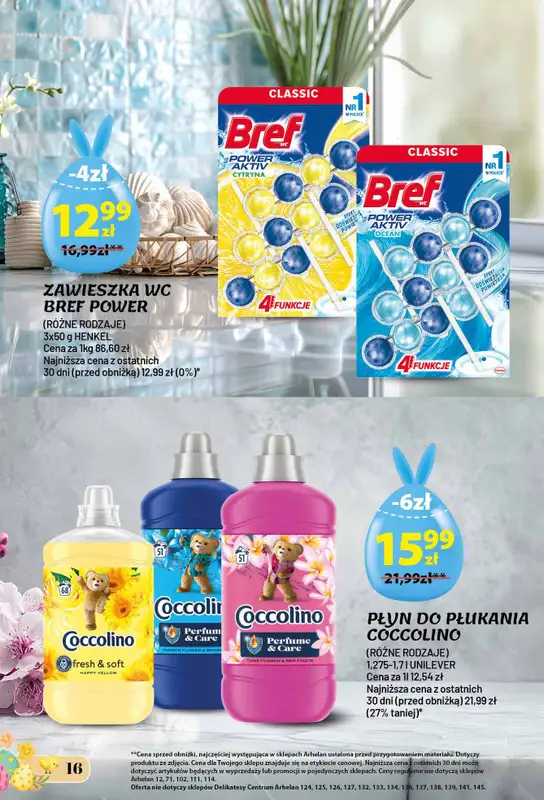 Arhelan - gazetka promocyjna Przygotuj się na Święta z Arhelanem! od piątku 13.03 do niedzieli 12.04 - strona 16