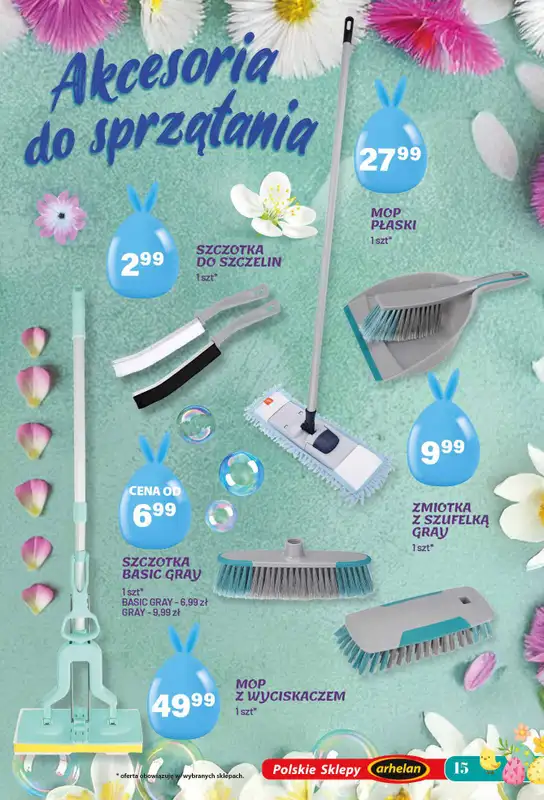 Arhelan - gazetka promocyjna Przygotuj się na Święta z Arhelanem! od piątku 13.03 do niedzieli 12.04 - strona 15