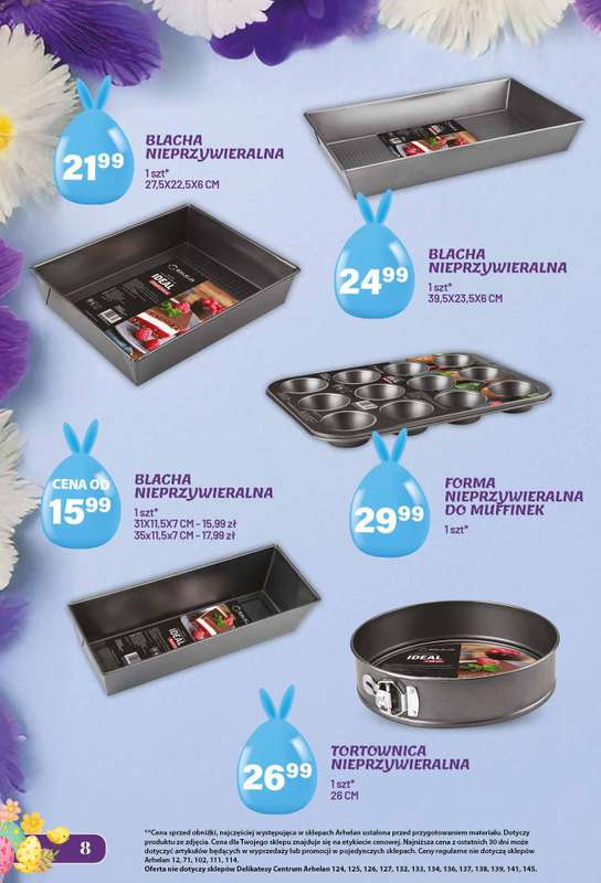 Arhelan - gazetka promocyjna Przygotuj się na Święta z Arhelanem! od piątku 13.03 do niedzieli 12.04 - strona 8