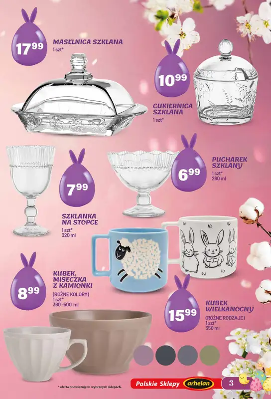 Arhelan - gazetka promocyjna Przygotuj się na Święta z Arhelanem! od piątku 13.03 do niedzieli 12.04 - strona 3