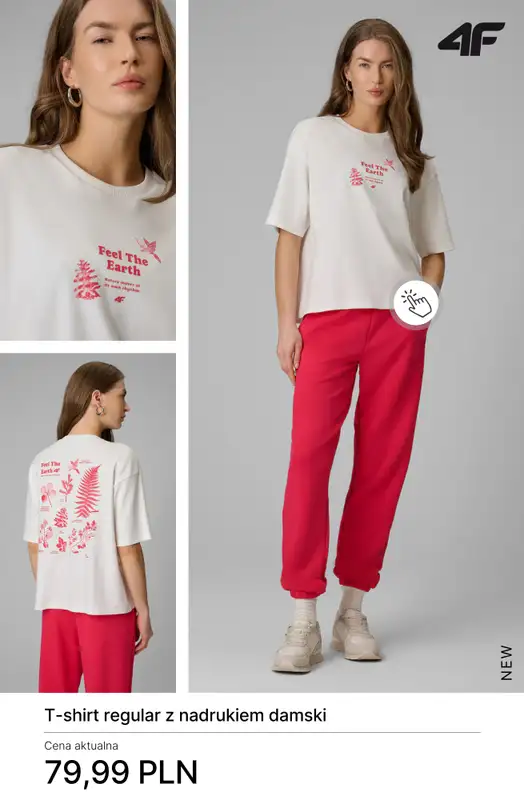 4F - gazetka promocyjna Wiosenne NOWOŚCI dla niej od piątku 13.03  - strona 7