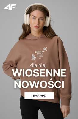 4F - gazetka promocyjna Wiosenne NOWOŚCI dla niej od piątku 13.03 