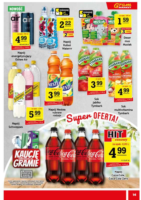 Gram Market - gazetka promocyjna Gazetka od środy 18.03 do wtorku 24.03 - strona 14