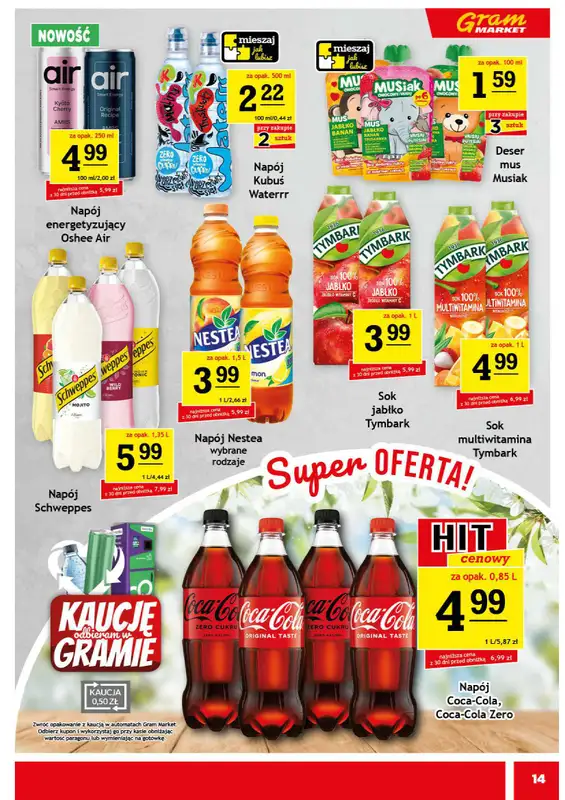 Gram Market - gazetka promocyjna Gazetka od środy 18.03 do wtorku 24.03 - strona 14