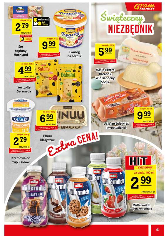 Gram Market - gazetka promocyjna Gazetka od środy 18.03 do wtorku 24.03 - strona 6