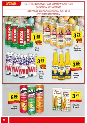Gram Market - gazetka promocyjna Gazetka od środy 18.03 do wtorku 24.03 - strona 13