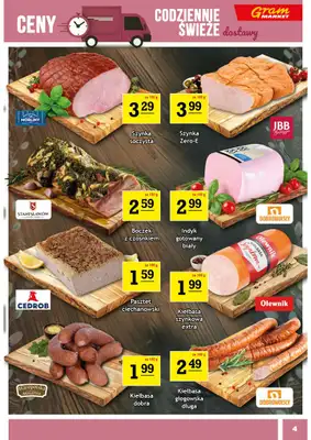 Gram Market - gazetka promocyjna Gazetka od środy 18.03 do wtorku 24.03 - strona 4