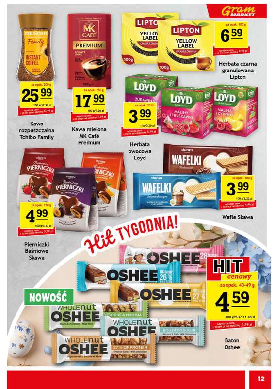 Gram Market - gazetka promocyjna Gazetka od środy 18.03 do wtorku 24.03 - strona 12