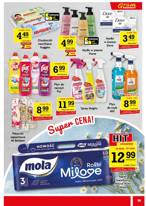Gram Market - gazetka promocyjna Gazetka od środy 18.03 do wtorku 24.03 - strona 16