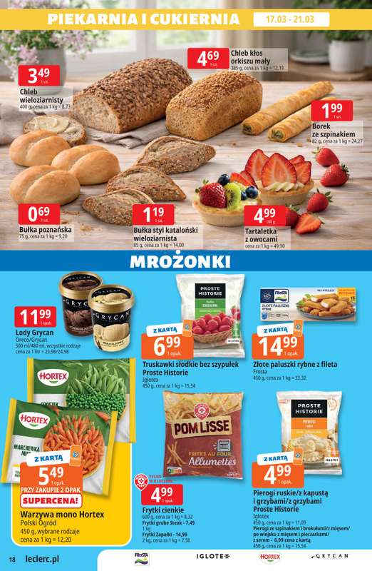 Leclerc - gazetka promocyjna Oferta E.Leclerc | Wielkanocne przygotowania od wtorku 17.03 do niedzieli 29.03 - strona 18