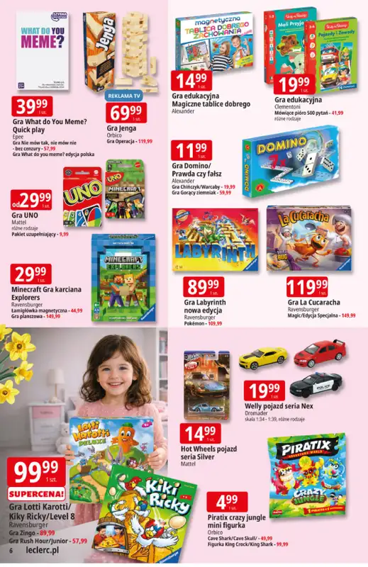 Leclerc - gazetka promocyjna Oferta E.Leclerc | Wielkanocne przygotowania od wtorku 17.03 do niedzieli 29.03 - strona 6