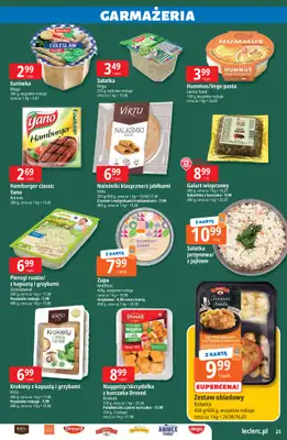 Leclerc - gazetka promocyjna Oferta E.Leclerc | Wielkanocne przygotowania od wtorku 17.03 do niedzieli 29.03 - strona 23