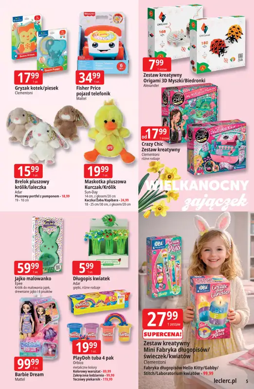 Leclerc - gazetka promocyjna Oferta E.Leclerc | Wielkanocne przygotowania od wtorku 17.03 do niedzieli 29.03 - strona 5