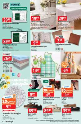 Leclerc - gazetka promocyjna Oferta E.Leclerc | Wielkanocne przygotowania od wtorku 17.03 do niedzieli 29.03 - strona 12