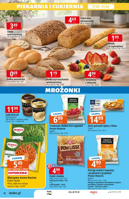 Leclerc - gazetka promocyjna Oferta E.Leclerc | Wielkanocne przygotowania od wtorku 17.03 do niedzieli 29.03 - strona 18