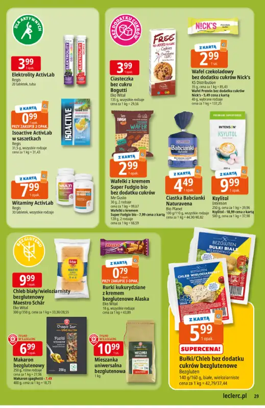 Leclerc - gazetka promocyjna Oferta E.Leclerc | Wielkanocne przygotowania od wtorku 17.03 do niedzieli 29.03 - strona 29