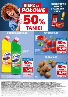 Kaufland - gazetka promocyjna Mocny Start od poniedziałku 16.03 do środy 18.03 - strona 32