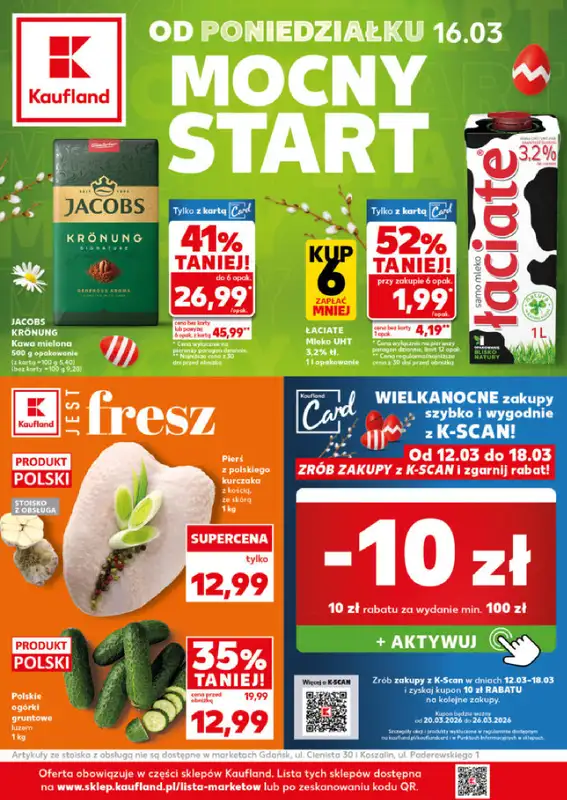 Kaufland - gazetka promocyjna Mocny Start  