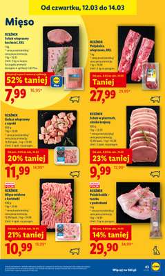 Lidl - gazetka promocyjna Oferta od czwartku od czwartku 12.03 do soboty 14.03 - strona 45