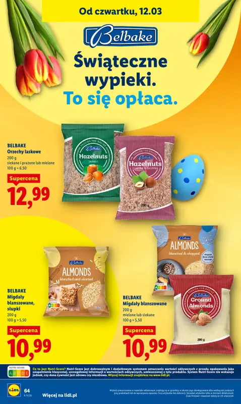 Lidl - gazetka promocyjna Oferta od czwartku od czwartku 12.03 do soboty 14.03 - strona 66