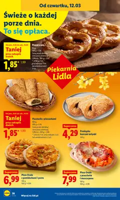 Lidl - gazetka promocyjna Oferta od czwartku od czwartku 12.03 do soboty 14.03 - strona 40