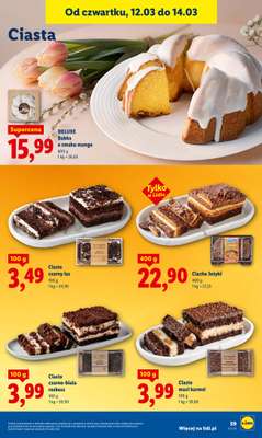 Lidl - gazetka promocyjna Oferta od czwartku od czwartku 12.03 do soboty 14.03 - strona 61
