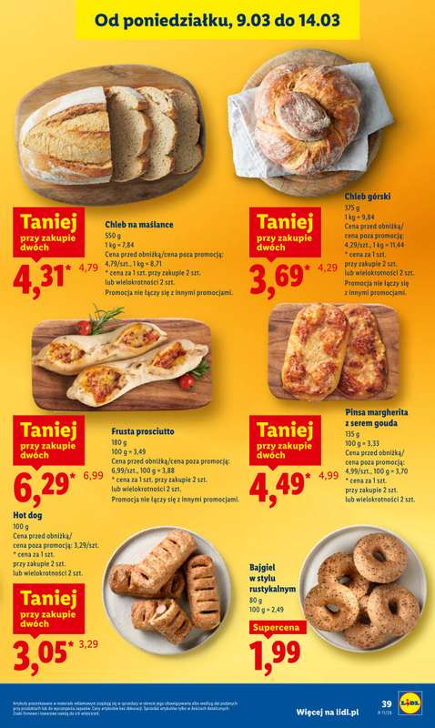 Lidl - gazetka promocyjna Oferta od czwartku od czwartku 12.03 do soboty 14.03 - strona 41
