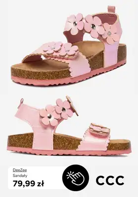 CCC - gazetka promocyjna Sandały dziecięce od 39,99 zł od niedzieli 15.03  - strona 8