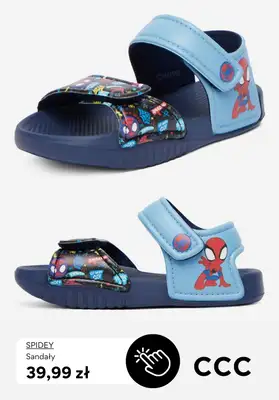 CCC - gazetka promocyjna Sandały dziecięce od 39,99 zł od niedzieli 15.03  - strona 4
