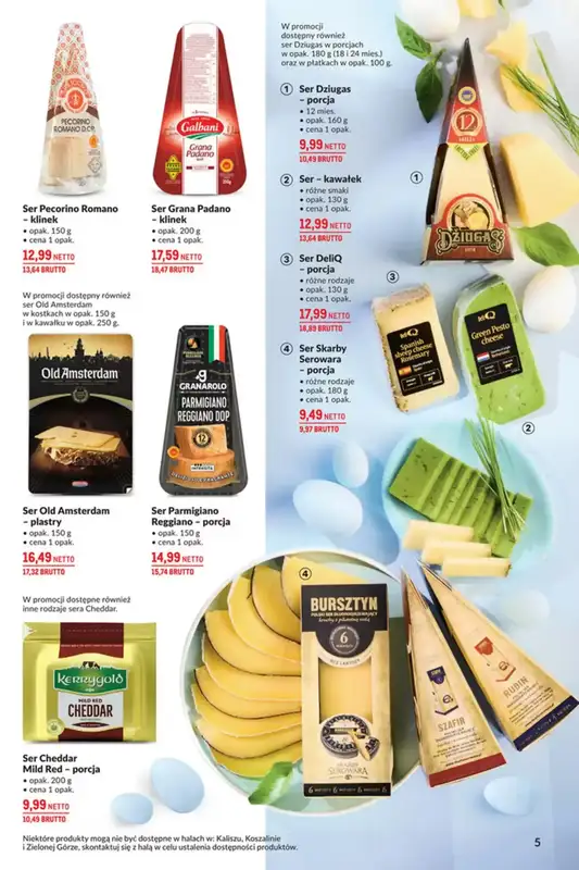 Makro - gazetka promocyjna Wielkanoc pełna smaku od wtorku 17.03 do soboty 04.04 - strona 5