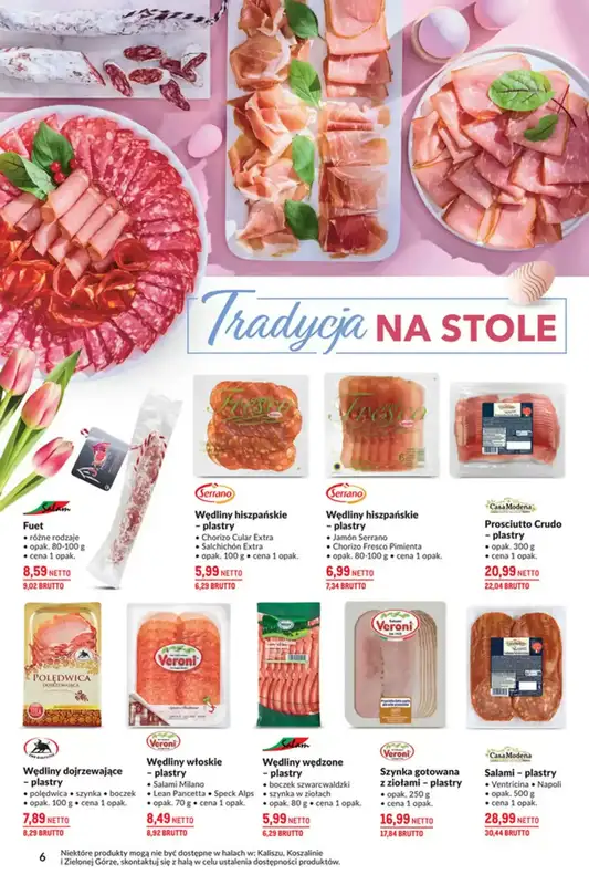 Makro - gazetka promocyjna Wielkanoc pełna smaku od wtorku 17.03 do soboty 04.04 - strona 6