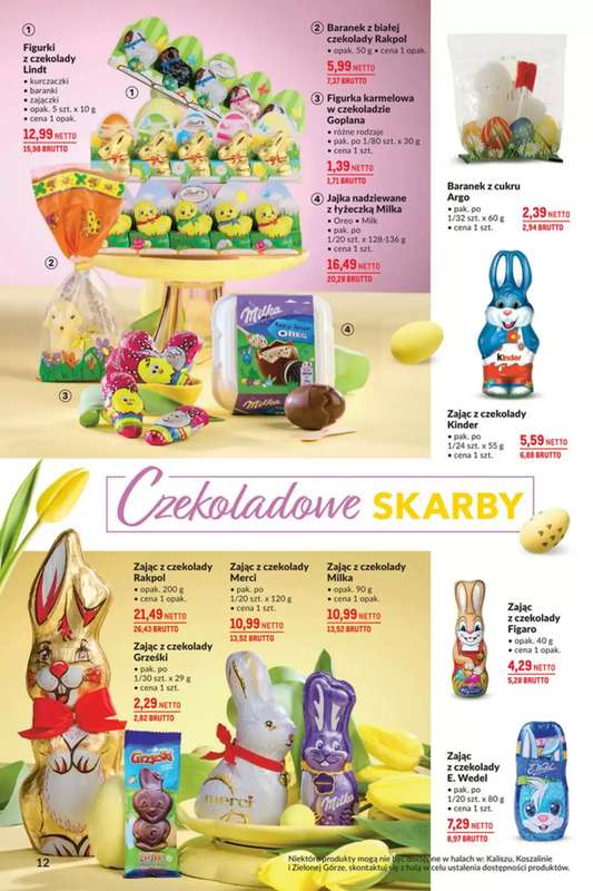 Makro - gazetka promocyjna Wielkanoc pełna smaku od wtorku 17.03 do soboty 04.04 - strona 12
