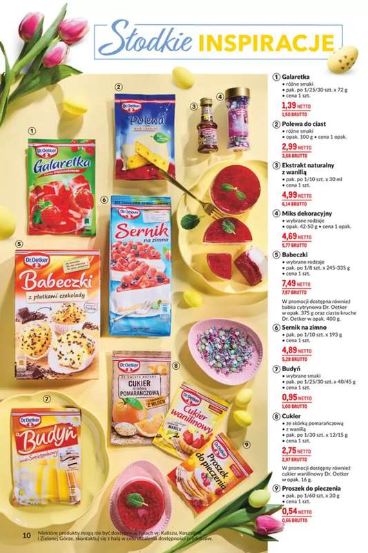 Makro - gazetka promocyjna Wielkanoc pełna smaku od wtorku 17.03 do soboty 04.04 - strona 10