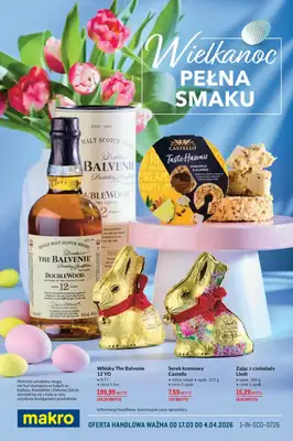Makro - gazetka promocyjna Wielkanoc pełna smaku od wtorku 17.03 do soboty 04.04
