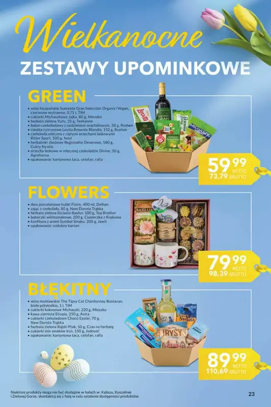 Makro - gazetka promocyjna Wielkanoc pełna smaku od wtorku 17.03 do soboty 04.04 - strona 23