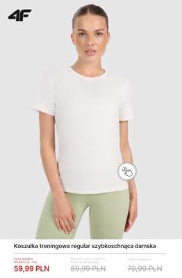 4F - gazetka promocyjna Damskie ubrania treningowe – promocje! od soboty 14.03  - strona 4