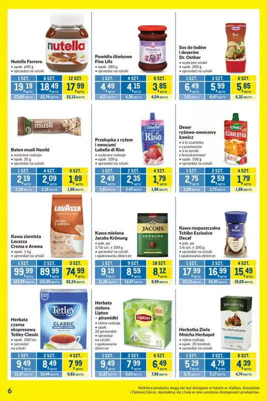 Makro - gazetka promocyjna Kupujesz więcej płacisz mniej od wtorku 17.03 do poniedziałku 13.04 - strona 6