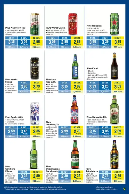 Makro - gazetka promocyjna Kupujesz więcej płacisz mniej od wtorku 17.03 do poniedziałku 13.04 - strona 9
