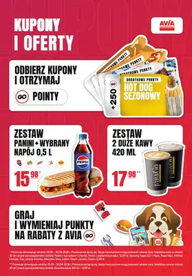 AVIA Stacje Paliw - gazetka promocyjna Sprawdź ofertę na marzec! od piątku 13.03 do wtorku 31.03 - strona 2