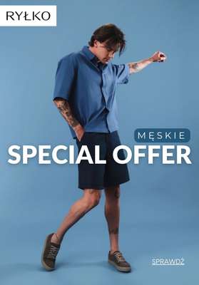 Ryłko - gazetka promocyjna SPECIAL OFFER - obuwie męskie od soboty 14.03 